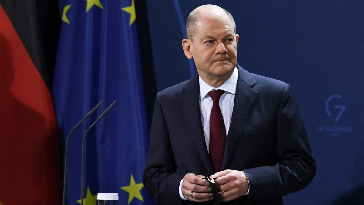 Thủ tướng Đức Olaf Scholz. (ảnh: REUTERS)
