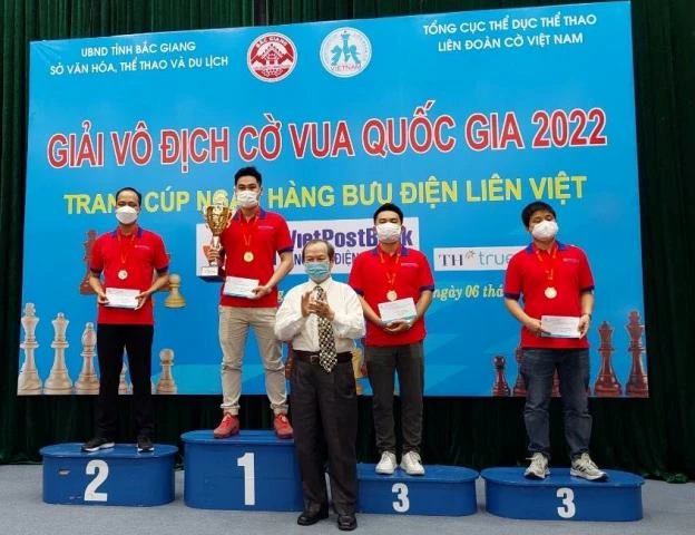 Giải cờ vua VĐQG tranh cúp LienvietPostbank 2022 