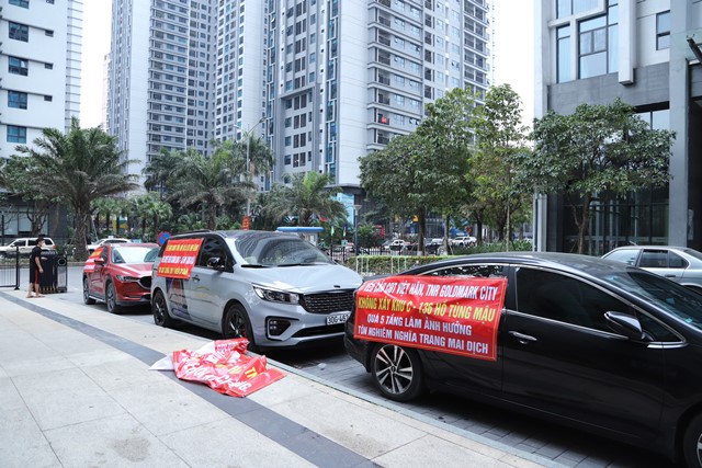 Cư dân TNR Goldmark City phản đối chủ đầu tư phá vỡ quy hoạch, xây khu văn phòng, dịch vụ từ 5 tầng lên 40 tầng