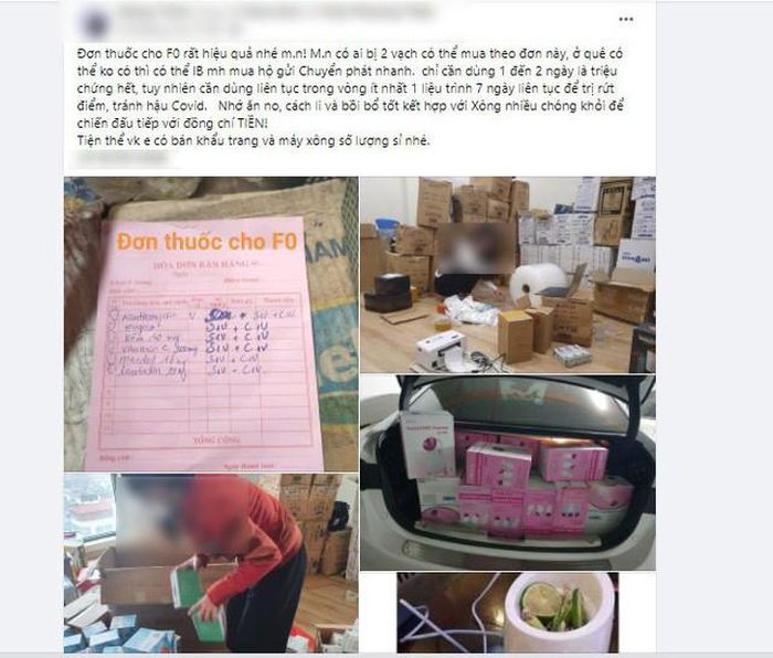 Cảnh báo tình trạng sử dụng thuốc điều trị COVID-19 tràn lan theo mạng xã hội, truyền miệng