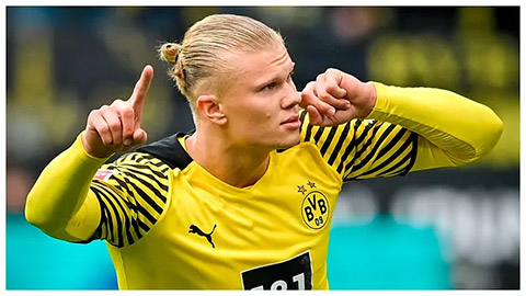 Barca dự chi 250 triệu euro cho Erling Haaland