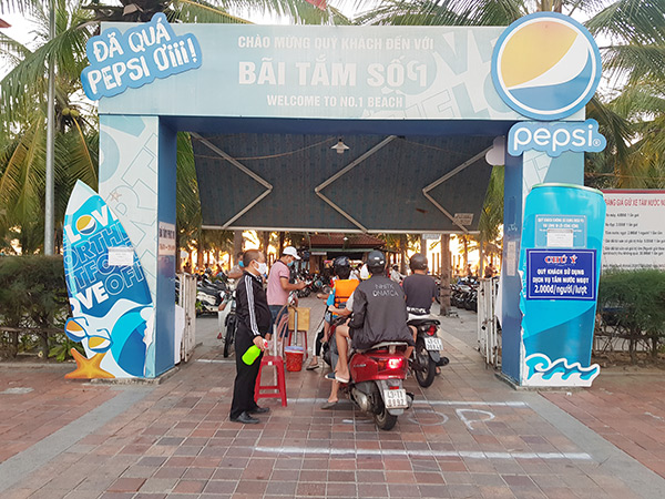 Đà Nẵng: Miễn, giảm tiền thuê các khu nhà tắm nước ngọt ven biển và bãi trông giữ xe bị ảnh hưởng COVID-19