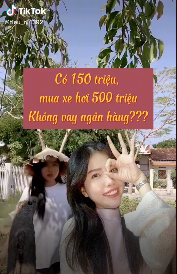 Nữ tiktoker lập kế hoạch mua xe nửa tỉ chỉ với 150 triệu mà không cần vay ngân hàng gây tranh cãi