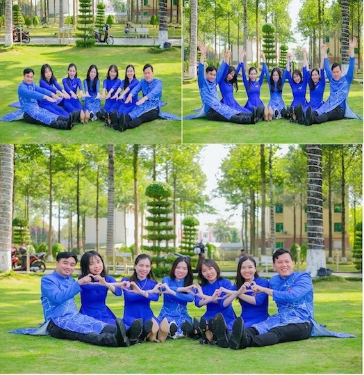 Nhà thiết kế Việt Hùng cùng bạn trẻ Bình Phước lan tỏa niềm yêu áo dài thanh xuân