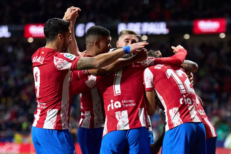 Atletico leo lên vị trí thứ 3.