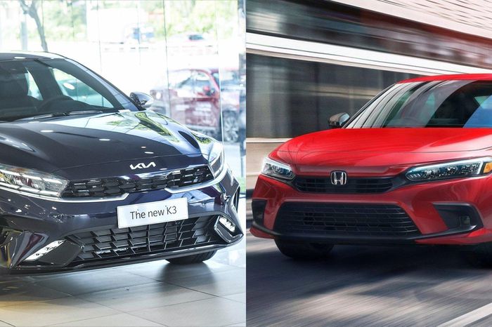 Mua xe sedan hạng C, chọn Honda Civic 2022 hay Kia K3?