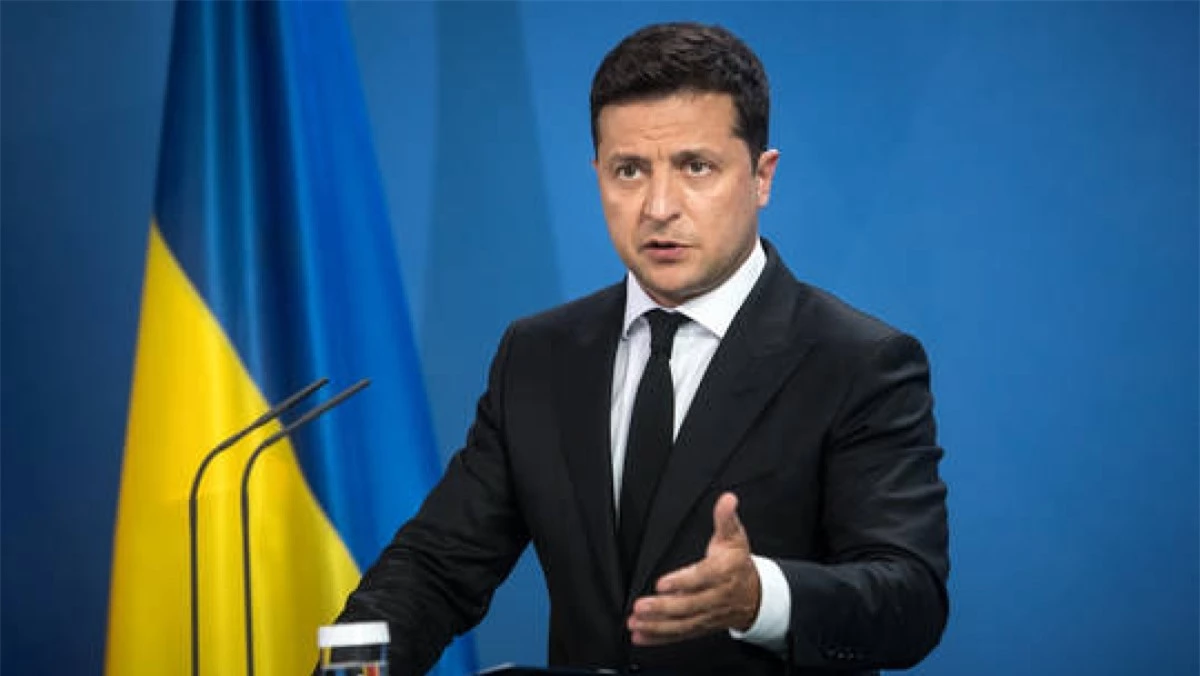 Tổng thống Ukraine Zelensky. Ảnh: Getty