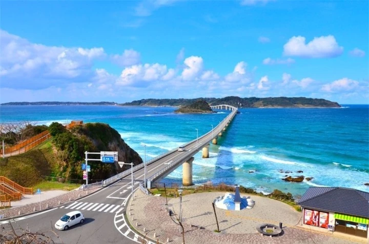 Cây cầu vượt biển thẳng tắp hướng tới chân trời đẹp nhất Nhật Bản - 7