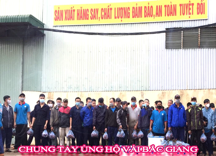 Người lao động tại Daphovina chung tay ủng hộ vải thiều Bắc Giang trong đại dịch COVID-19