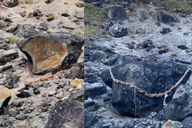 Người Nhật hoang mang khi hòn đá phong ấn cáo 9 đuôi vỡ nát