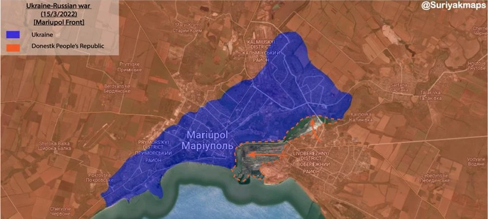 Chiến sự Ukraine: Giao tranh ác liệt ở điểm nóng Mariupol - Dự báo thời điểm thất thủ - Ảnh 2.