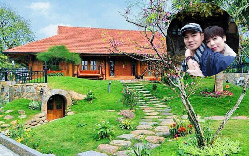 Cận cảnh căn "biệt phủ" 4 mặt là gỗ tự nhiên như resort 5 sao ở Hà Nội của nghệ sỹ Xuân Bắc