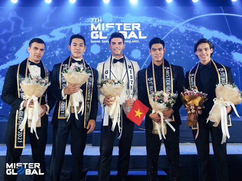 Danh Chiếu Linh giành ngôi Á vương 1 Mister Global mùa thứ 7