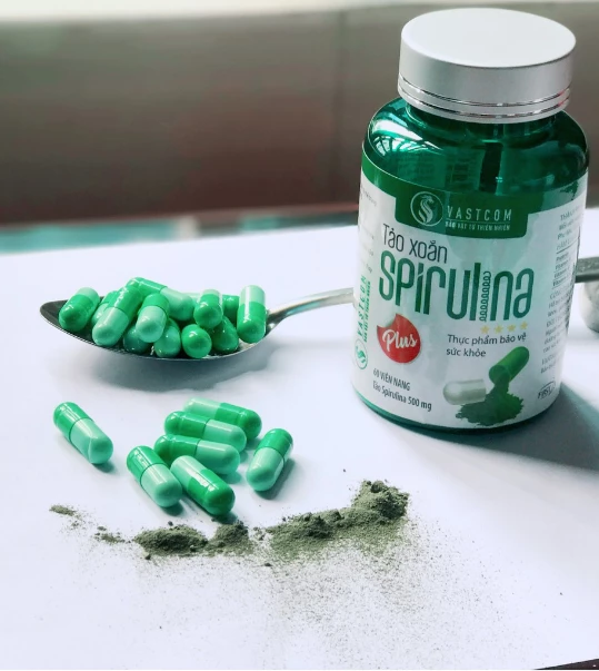 Chiết xuất tảo xoắn Spirulina có rất nhiều lợi ích tốt cho sức khỏe.