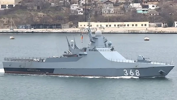 Tàu tuần tra mang tên lửa Vasily Bykov.