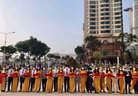 TP Hồ Chí Minh: Khánh thành công viên Bến Bạch Đằng và Mê Linh