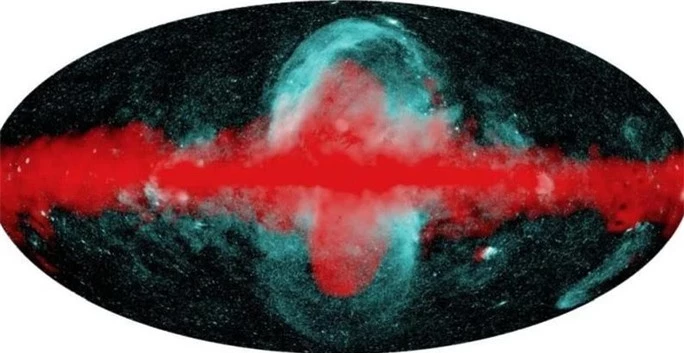 Quái vật thổi bong bóng khổng lồ gắn vào thiên hà chứa Trái Đất - Ảnh 1.