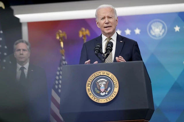 Tổng thống Mỹ Joe Biden.