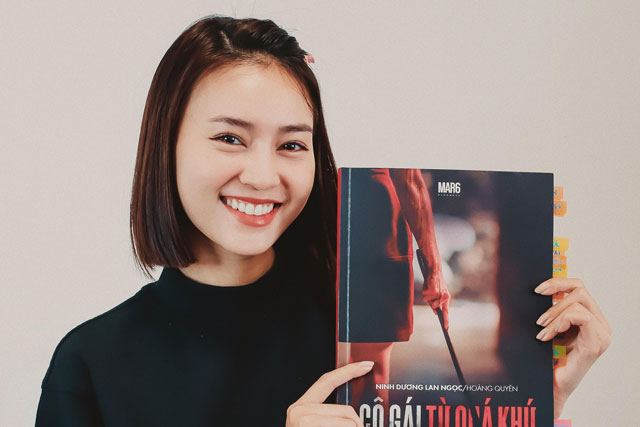 Ninh Dương Lan Ngọc bất ngờ xuống tóc, lộ mặt "ú nu", đọ visual với Kaity Nguyễn ở hậu trường phim mới