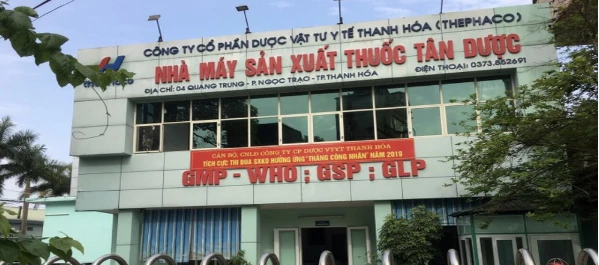 Trụ sở Thephaco tại Thanh Hóa.
