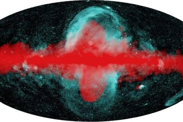 "Quái vật" thổi bong bóng khổng lồ gắn vào thiên hà chứa Trái Đất