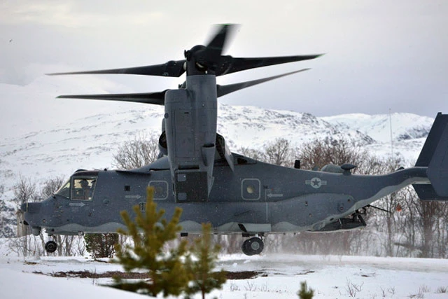 Trực thăng V-22 Osprey của Mỹ. Ảnh: USAF.