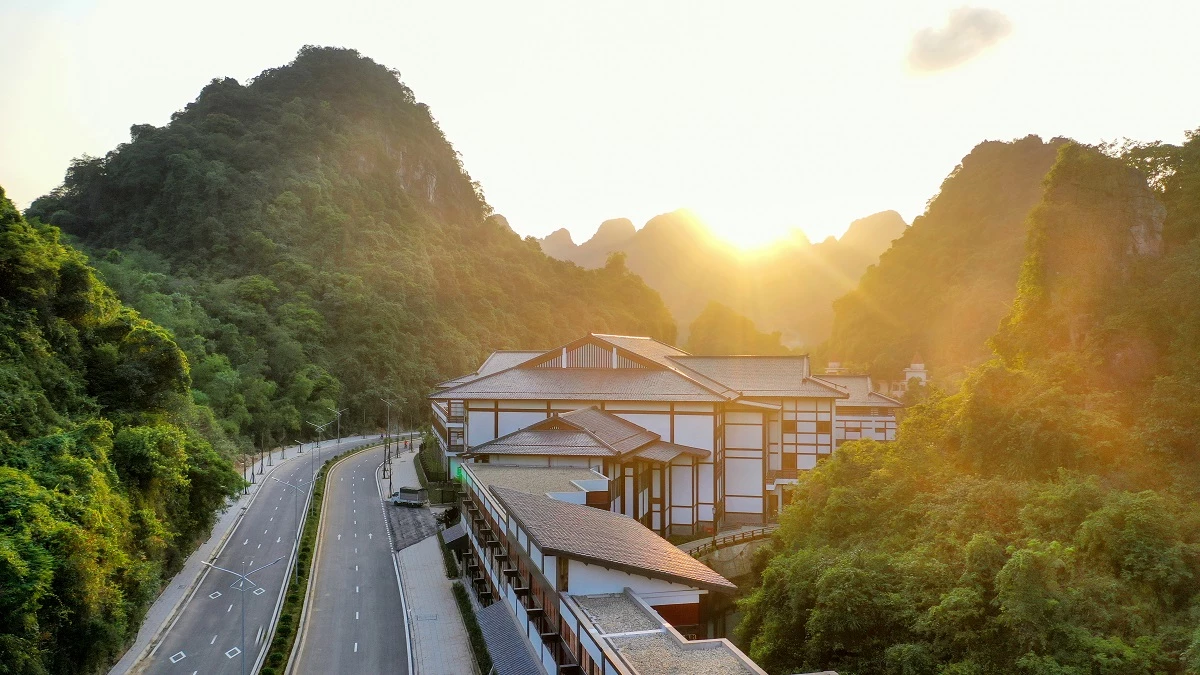 Khu nghỉ dưỡng Yoko Onsen Quang Hanh sở hữu nguồn khoáng nóng chất lượng, tốt cho sức khỏe.