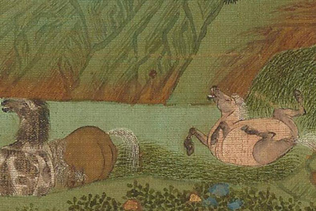 Phóng to bức tranh cổ dài 12m, cư dân mạng phì cười: Họa sĩ thô thiển quá không vậy?