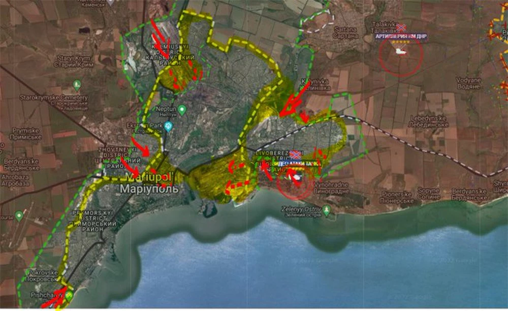 Topwar: QĐ Ukraine đang cố thủ trong cỗ quan tài thép ở Mariupol - Nga thì thừa đạn pháo - Ảnh 1.