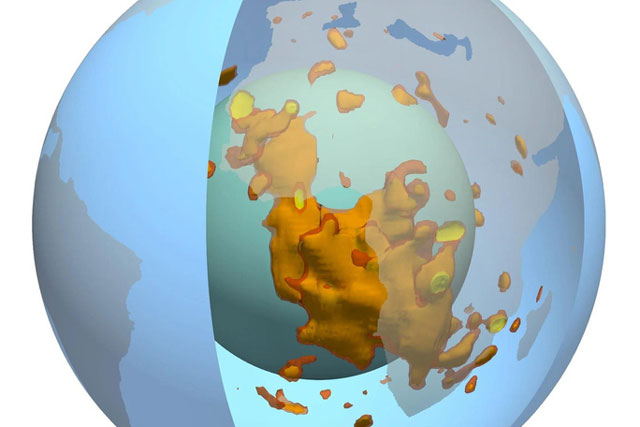 Hai siêu lục địa ẩn trong lòng Trái Đất: Tàn tích một hành tinh khác?