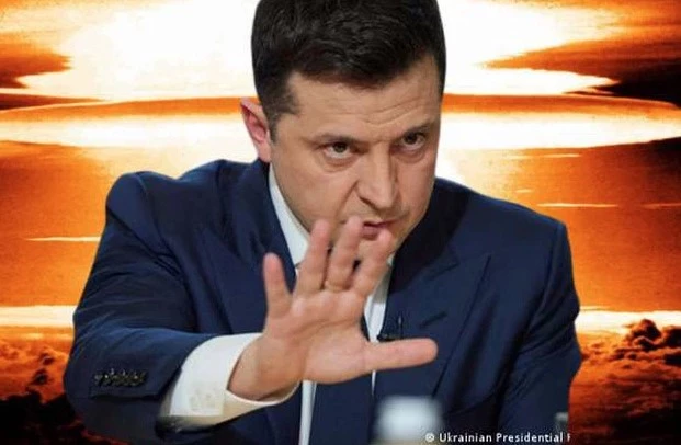 Tổng thống Ukraine Volodymyr Zelensky