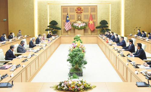 Thủ tướng Việt Nam và Malaysia hội đàm, chứng kiến lễ ký kết các văn kiện hợp tác