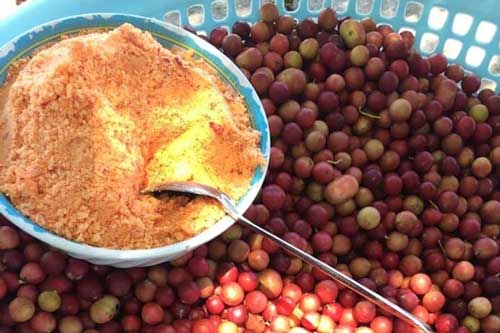 Trái da đá - đặc sản độc nhất vô nhị, muốn ăn phải tìm đến Ninh Thuận mới có