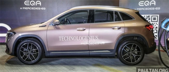 mercedes-benz eqa 2022 ra mắt Đông nam Á, giá 1,5 tỷ đồng