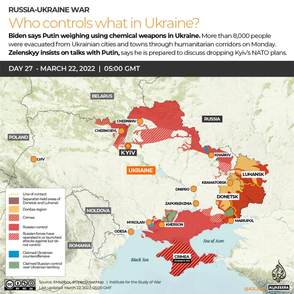 NÓNG: QĐ Nga từ Donbass áp sát Zaporozhye, quần nhau với lữ đoàn sơn cước miền tây Ukraine - Ảnh 1.