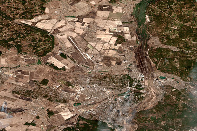 Nước sông Irpin dâng cao, ảnh vệ tinh hé lộ quân Nga đang bị cản bước ở vị trí chiến lược?