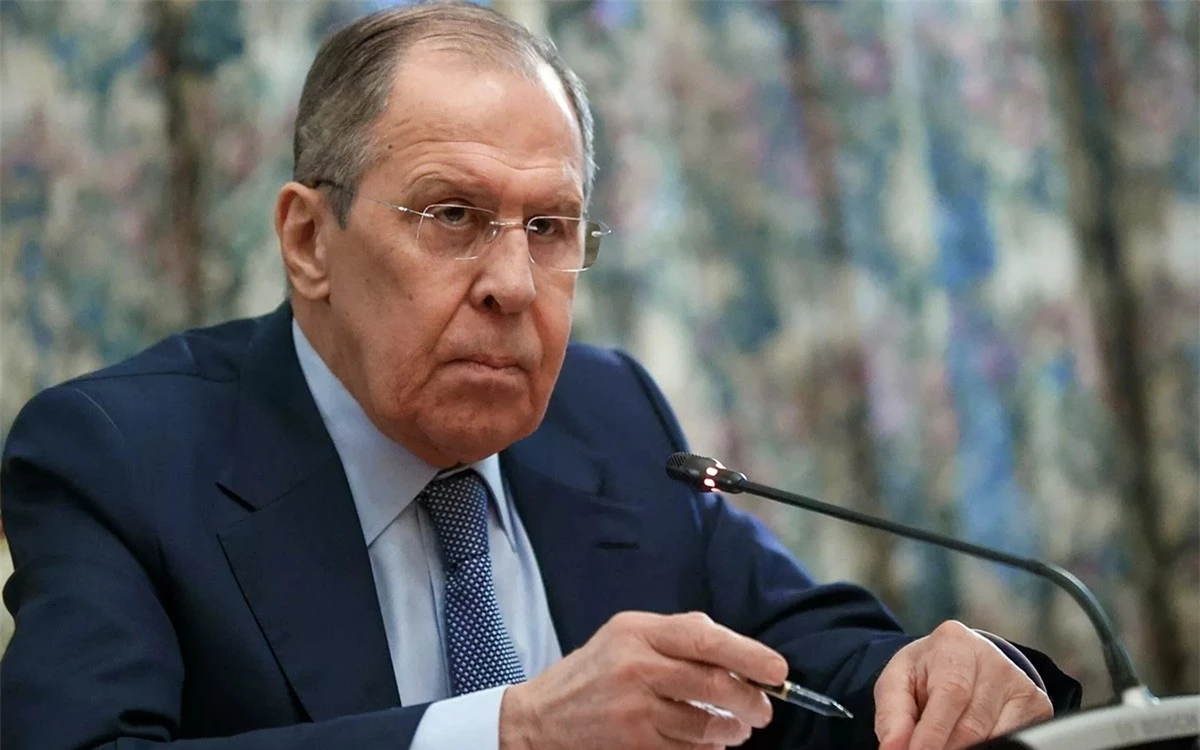 Ngoại trưởng Lavrov. Ảnh: Bộ Ngoại giao Nga.