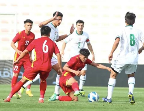 U23 Việt Nam bị U23 Iraq cầm hoà trận ra quân