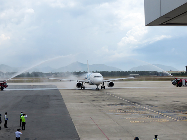 Sân bay Đà Nẵng chào đón khai trương các đường bay quốc tế