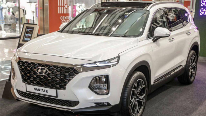 Cận cảnh Hyundai Santa Fe phiên bản đặc biệt