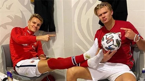 Odegaard: 'Haaland quan tâm đến Real Madrid'