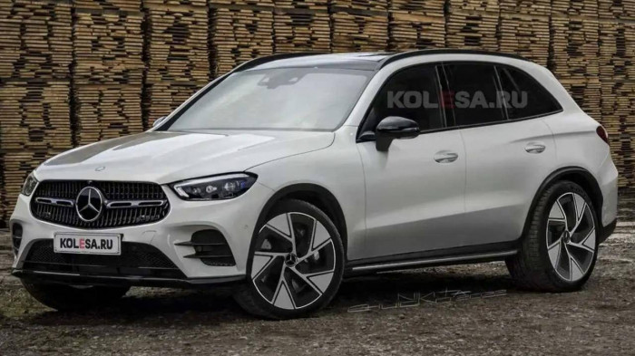Lộ thiết kế Mercedes-Benz GLC 2022 sắp ra mắt