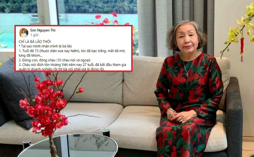 Bà chủ gia tộc Sơn Kim lên tiếng: Trốn vợ đi chơi là sai, nhưng không có nghĩa bỏ nhau