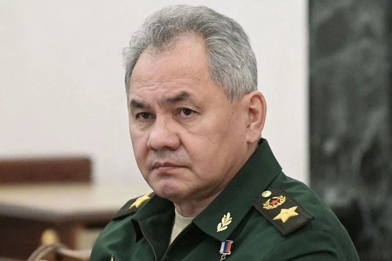 Bộ trưởng Quốc phòng Nga Sergei Shoigu.