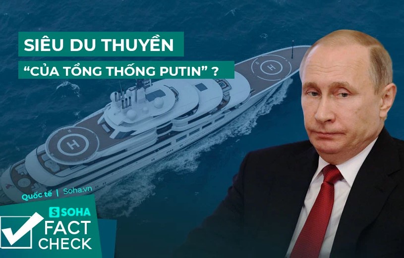 Siêu du thuyền xa hoa đang bị điều tra "là của ông Putin"?: Chân tướng hé lộ!