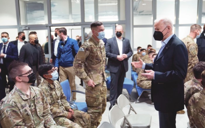 Nhà Trắng vội lên tiếng về khả năng Mỹ đưa quân đến Ukraine sau phát biểu mới của Tổng thống Biden