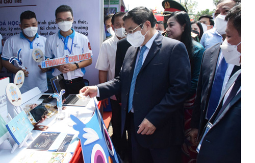 Thủ tướng dự lễ khai mạc ngày hội khởi nghiệp quốc gia của học sinh, sinh viên