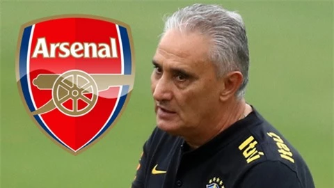 HLV ĐT Brazil có thể tới Arsenal thay Arteta