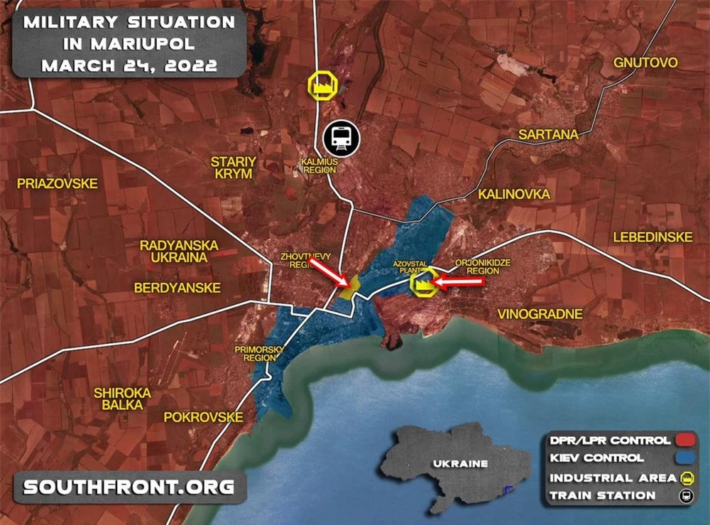 Toàn cảnh diễn biến mới nhất chiến dịch quân sự của Nga ở Ukraine tối 25/3 - Ảnh 3.