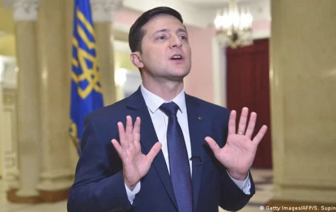 Tổng thống Ukraine Volodymyr Zelensky